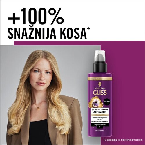 GLISS KUR Gliss Full Hair Wonder serum za aktivaciju korijena 100 ml Slike