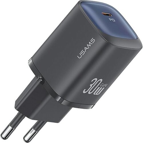 Usams 30W USB-C HITRI POLNILEC ZA ČRNE TELEFONE, (21974687) Cene