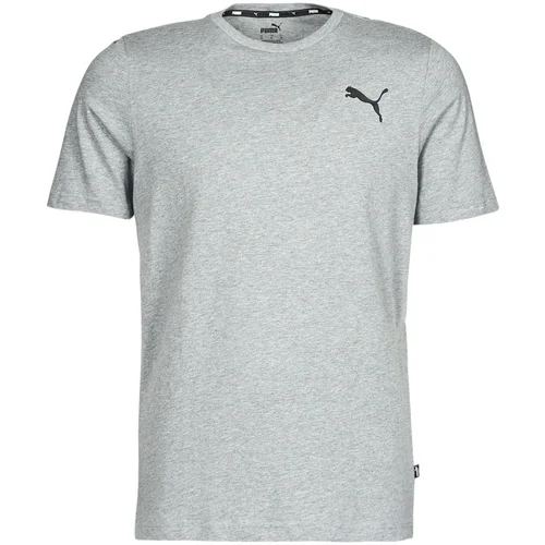 Puma Majice s kratkimi rokavi ESS CAT LOGO TEE Siva