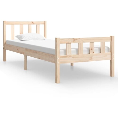 Maison Chic Postelja za odrasle - Posteljni Okvir iz trdnega lesa 90x190 cm, (22081738) Cene