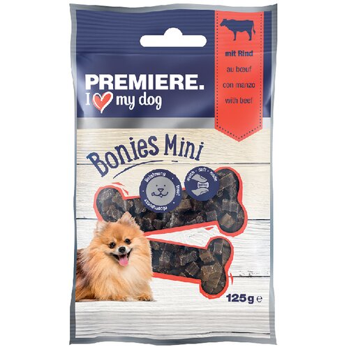 Premiere poslastica za pse Bonies Mini govedina 125 g Cijene