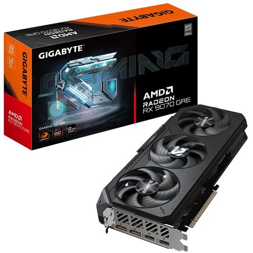 Gigabyte graficka karta radeon rx 9070 gre gaming oc 12GB GV-R907GREGAMING OC-12GD Slike