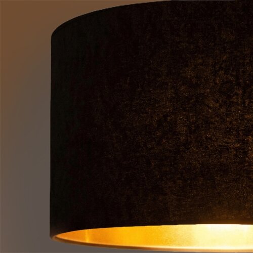  Brilagi - Visilica na sajli VELVET 1xE27/60W/230V &amp;Oslash; 40 cm crna/zlatna Slike