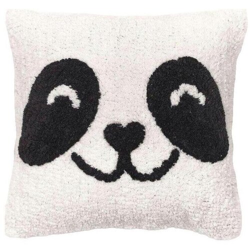 Today Blazine Coussin Panda en coton d&amp;eacute;houssable 40x40 cm Bela Slike
