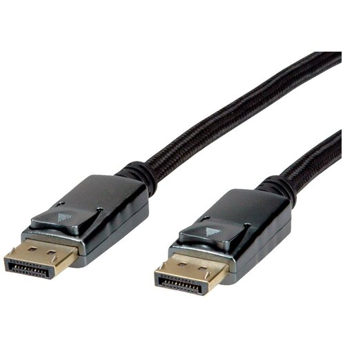 Roline DisplayPort priključni kabel DisplayPort vtič 2.00 m črna\, srebrna 11.04.5867 #####8K UHD DisplayPort kabel, (20421320) Cene