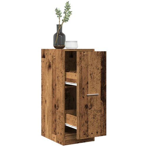 vidaXL Ormarić za lijekove boja starog drvo 30x41x77,5 cm drveni Cijene