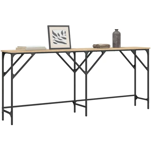  Konzolni stol boja hrasta sonome 180x29x75 cm konstruirano drvo