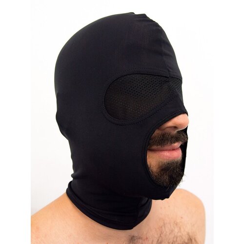 Mister B Lycra Visor Hood Black Cene