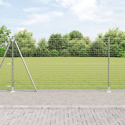  Ograde Set od 52 Pocinčani čelik 3.2 x 3.2 x 68.5 cm Slike
