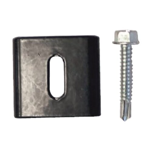 RETA spojnica za stup (50 x 50 mm, Metal, Antracit) Slike