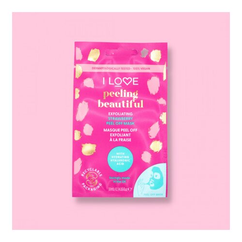 I Love... Cosmetics negovalna maska za obraz - Peeling Beautiful Face Mask Cene