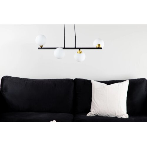 Venture Home viseća lampa Orb, crna Cene
