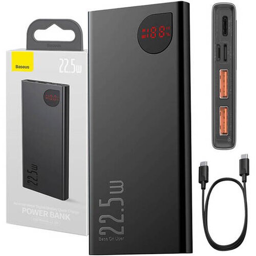 Baseus 6932172618292 power bank Lithium-Ion (Li-Ion) 10000 mAh Black Cijene
