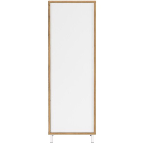 Germania Bela visoka ozka kopalniška omarica 39x120 cm Topeka – Cene