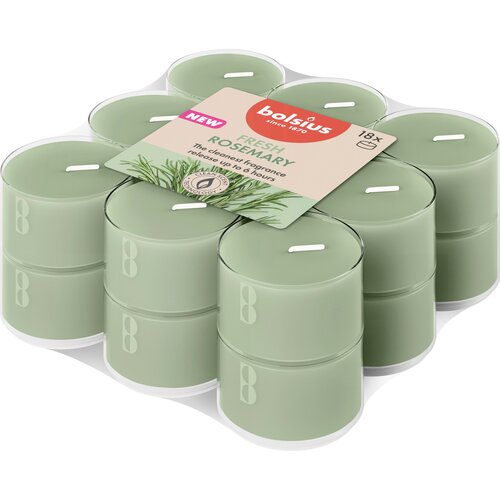 Bolsius Dišeče čajne lučke True Scents 6h (18 kosov) - rožmarin Cene