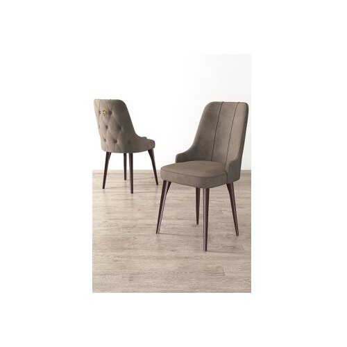 Hanah home set 4 stolice newa cappuccino brown Cene