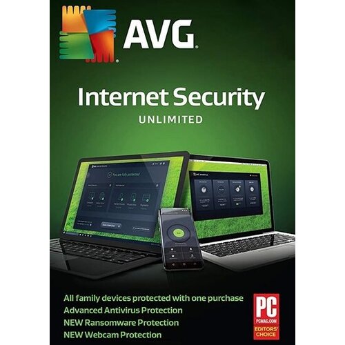 AVG internet security multi-devices 1 year key global Cene