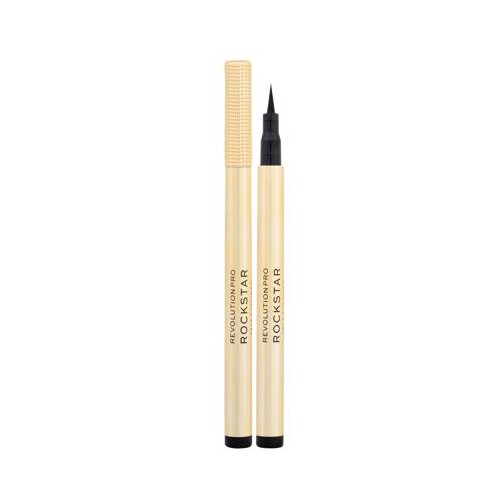 Revolution Rockstar Felt Tip Eyeliner dolgoobstojno črtalo za oči 1 ml odtenek Black Slike