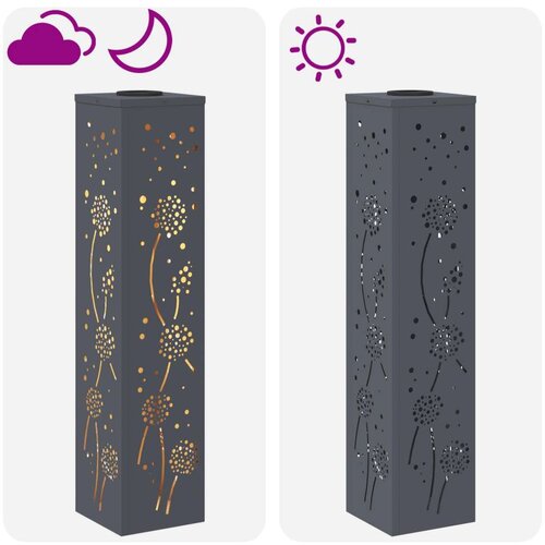  Solarna LED svjetlost za stazu 2 pcs Antracit Slike