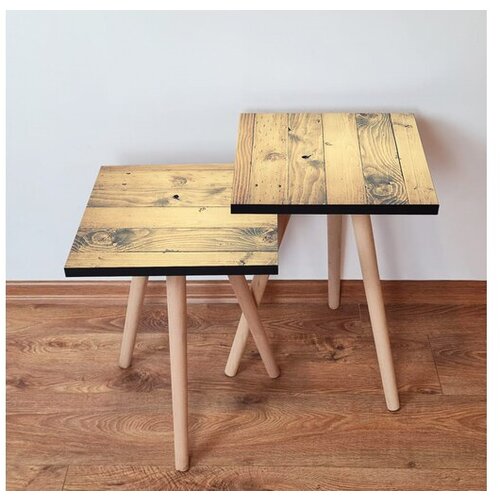 Hanah home sklapajući stočić 2 komada 2SHP352 - camel Slike