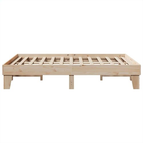 VidaXL Okvir kreveta bez madraca 150 x 200 cm od masivne borovine Slike