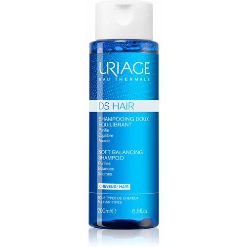 Uriage DS HAIR Soft Balancing Shampoo šampon za čišćenje za osjetljivo vlasište 200 ml