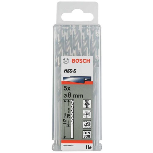 Bosch Svrdlo za metal HSS-G, standard Cijene