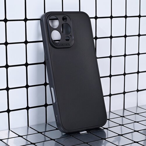  Torbica 3D Camera za iPhone 16 Pro Max 6.9 crna Slike