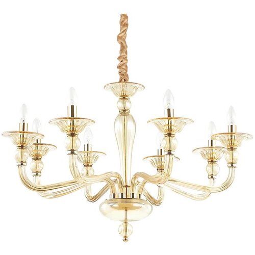 Ideal Lux luster na lancu danieli 8xE14/40W/230V prečnik 85 cm mesing Cene