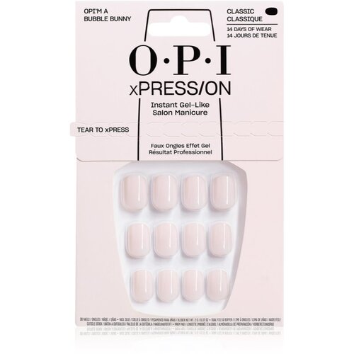 OPI Make &amp;lsquo;Em Jelly! XPRESS/ON Umjetni nokti A Bubble Bunny 30 kom Slike
