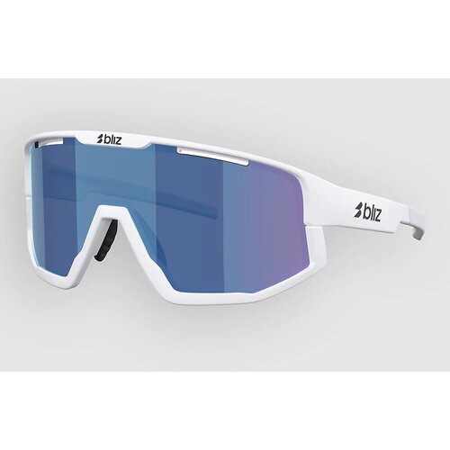 BLIZ Active Eyewear Fusion Matte White Soncna ocala smoke w blue multi Slike