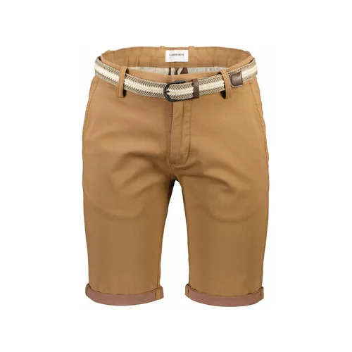 Lindbergh Kratke hlače iz tkanine 30-505048 Rjava Slim Fit