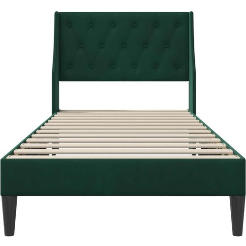  Okvir za krevet Tamnozelena 100 x 200 cm Bar&amp;scaron;un - Tamnozelena 100 x 200 cm Slike