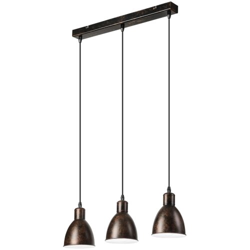 Brilagi LED luster na sajli RIDDY 3xE27/60W/230V bakarna/patina Slike