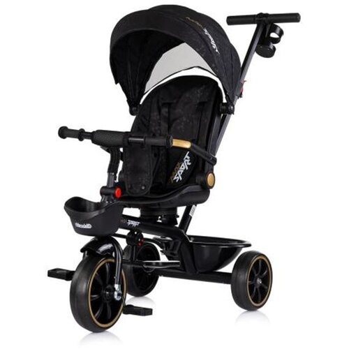  Sklopivi tricikl Chipolino Max sport 005274 CP10 - Crni Slike