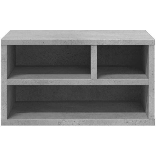 VidaXL Stalak za pisač siva boja betona 40x32x22,5cm konstruirano drvo Slike