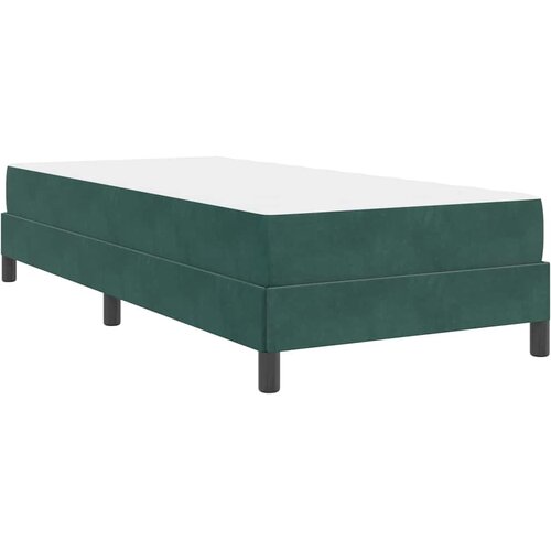  Krevet s opruga kutije Tamnozelena 80 x 220 cm tkanina Slike