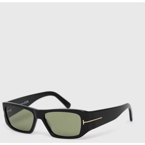 Tom Ford Sončna očala črna barva