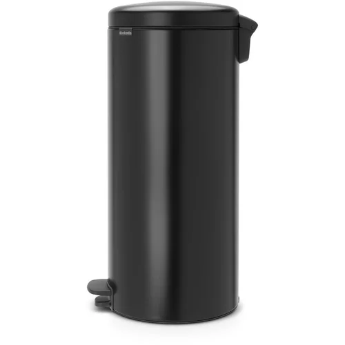 Brabantia Mat črn jeklen koš za smeti s pedalom 30 l NewIcon –