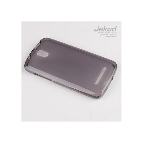 Jekod silikonski ovitek HTC Desire 501 prozorno črn TPU/TB + za&amp;scaron;čitna folija Slike