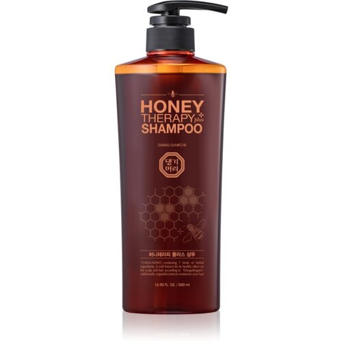 DAENG GI MEO RI Honey Therapy Professional Plus Shampoo regeneracijski &amp;scaron;ampon za &amp;scaron;ibke in po&amp;scaron;kodovane lase 500 ml Slike
