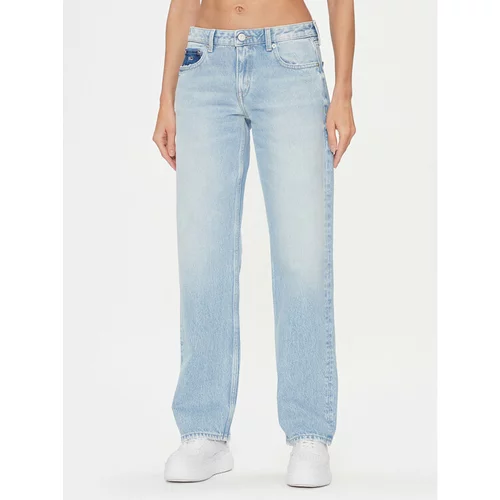 Tommy Jeans Jeans hlače Sophie DW0DW16092 Modra Straight Fit
