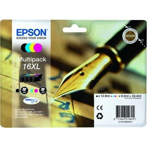 Epson Komplet kartuš 16 XL (C13T16364010) (BK/C/M/Y), original