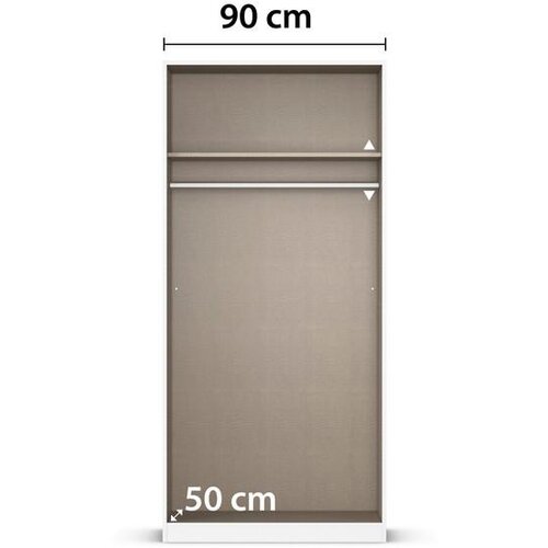Modern Living Omara Za Oblačila Reflect, Temno Siva Slike