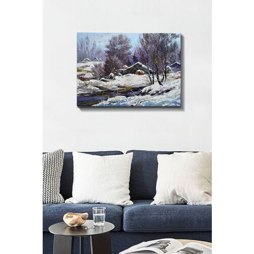 Wallity Slika Kanvas Tablo-119, 50x70 cm Cene