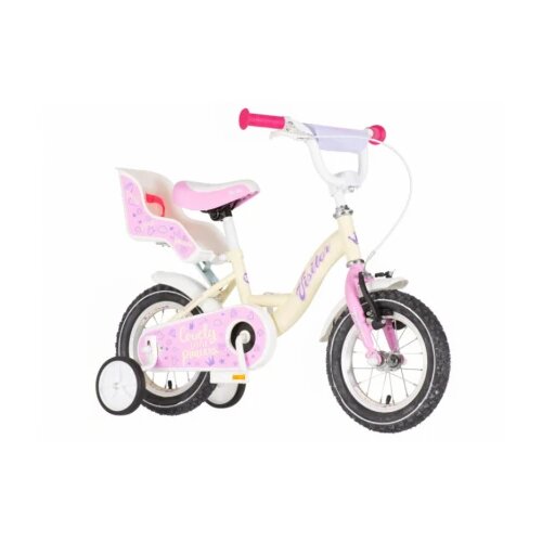 Visitor bicikl lovely little princess 12&amp;quot; belo roze Slike