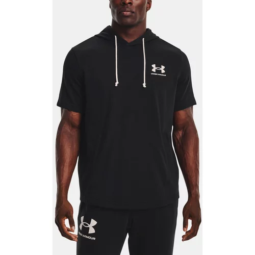 Under Armour UA Rival Terry LC SS HD Pulover Črna