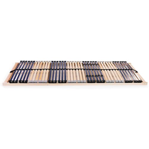  Podnice za krevet 2 kom s 42 letvice i 7 zona 90 x 200 cm Slike
