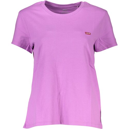 LEVI&amp;amp;#039;S LEVI&amp;amp;#39;S PURPLE WOMAN SHORT SLEEVE T-SHIRT Slike