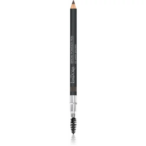 IsaDora Brow Powder Pen olovka za obrve sa četkicom nijansa 09 Taupe 1,1 g